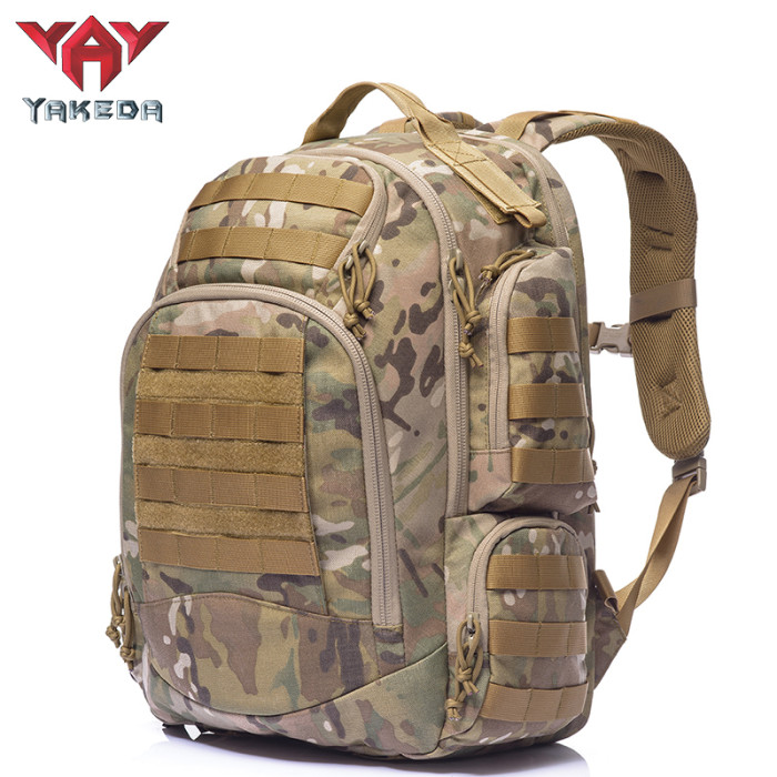 Yakeda outdoor equipment backpack all terrain camouflage multicam army fan bag water repellent tactical backpack
