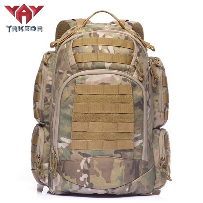 Yakeda outdoor equipment backpack all terrain camouflage multicam army fan bag water repellent tactical backpack