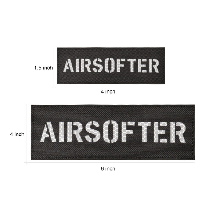 AIRSOFTER” identification patch