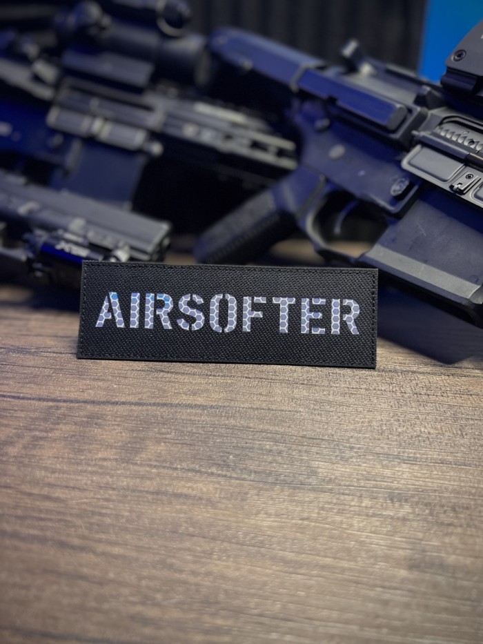 “AIRSOFTER” identification patch