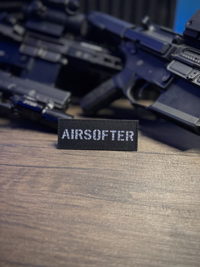 “AIRSOFTER” identification patch