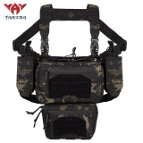 YKD-088 YAKEDA New Fashion Crossbody Harness Vest Conceal Tactical Chest Rig