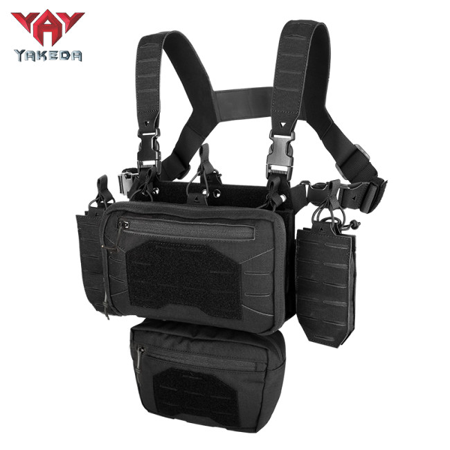 YAKEDA New Fashion Crossbody Harness Vest Conceal Tactical Chest Rig