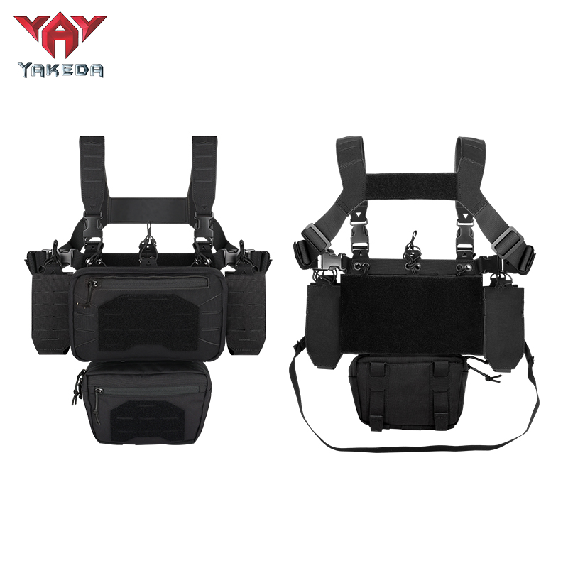 YAKEDA New Fashion Crossbody Harness Vest Conceal Tactical Chest Rig