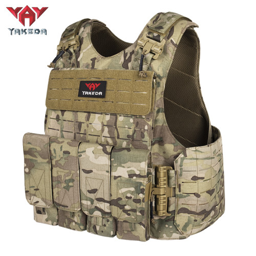Gilet tactique Airsoft YAKEDA Multipoches - Dan Military