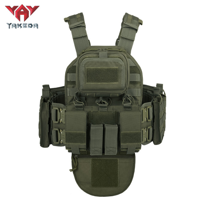 YAKEDA Quick Release Molle Combat Camouflage Plater Carrier OCP Chaleco Tactico Tactical Vest