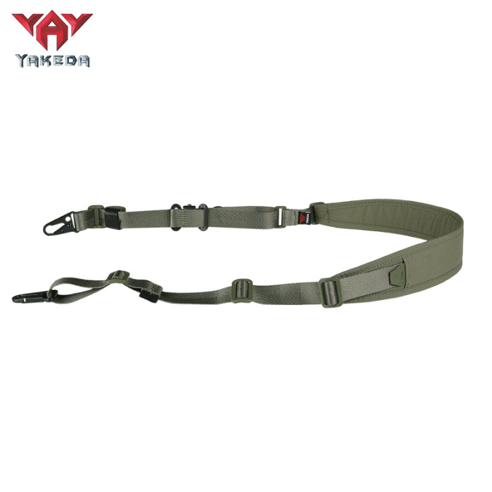 Yakeda 500D Nylon Tactical Belt Single Straps Nylon Sling Webbbing Sling Bungee Strap Hunting Accessories Tactical Sling