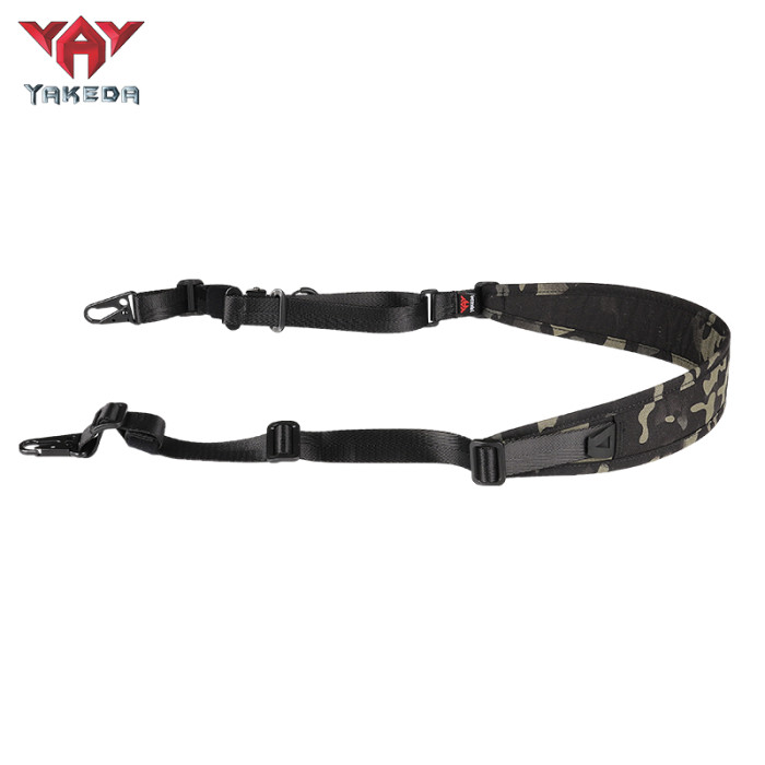 Yakeda 500D Nylon Tactical Belt Single Straps Nylon Sling Webbbing Sling Bungee Strap Hunting Accessories Tactical Sling