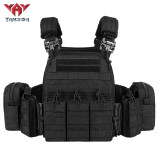 VT-6031-5 QR Yakeda MC Tactical Gear Chaleco Tactico Weighted Plate Carrier Black Tactical Vest Nylon Colete Tatico Military Training Vest