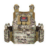 VT-6026-1 Quick Release YAKEDA Plate Carrier Vest In Stock Molle Chaleco Tactico Tactical Vest for Outdoor Shooting