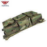 YAKEDA Tactical Chest Hanger Accessory Multifunction Replacement Flap 556/762 Universal Composite Triple Front Panel