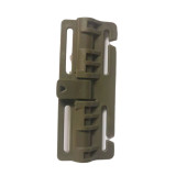 6 Pcs Quick Release Buckle Set Molle Side Strap Backpack Vest Buckle Set Single Point Quick Release Assembly