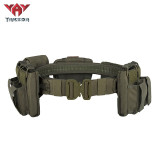 YD-2012 Yakeda Tactical Belt Outdoor Patrol Multifunctional 5-Piece Nylon Removable Adjustable Tactical Belt