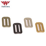 10 Pcs Plastic Non-Slip Day Buckle Three-Position Adjustable Buckle Thick Round Corner Pull Core Day-Shaped Buckle E Word Webbing Slip Buckle