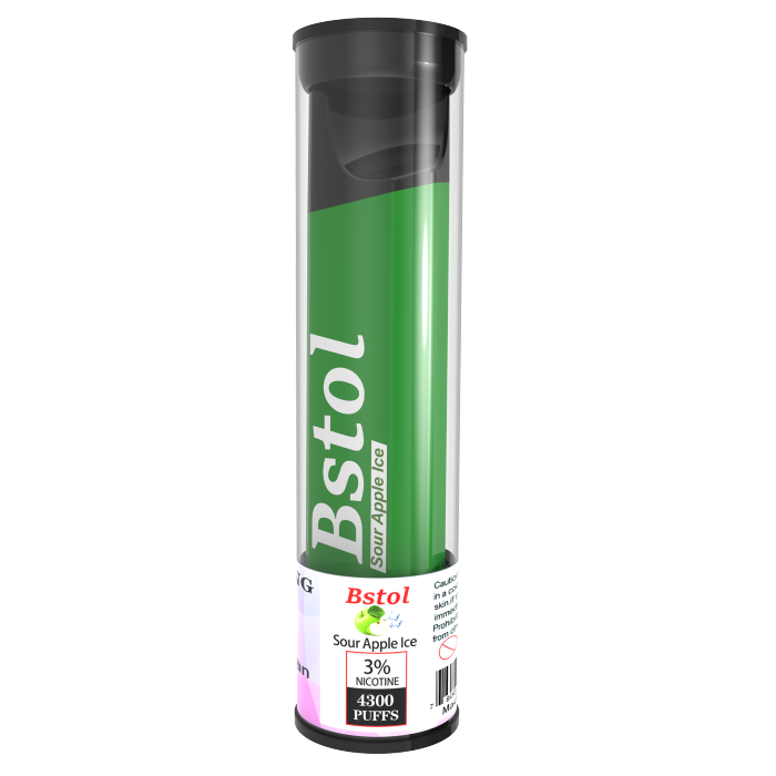 Bstol GEM Sour Apple Ice 4300puff Disposable Vape Device