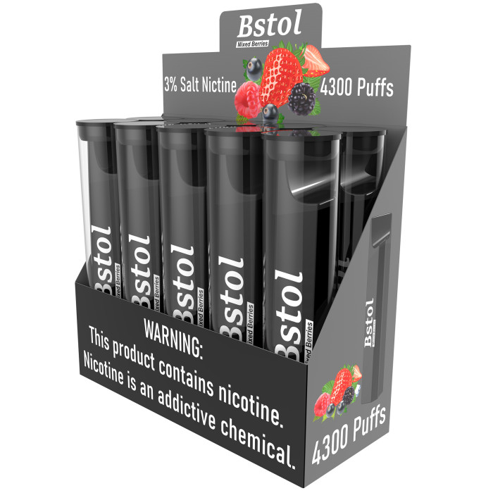 Bstol GEM Mixed Berries 4300puff Disposable Vape Device
