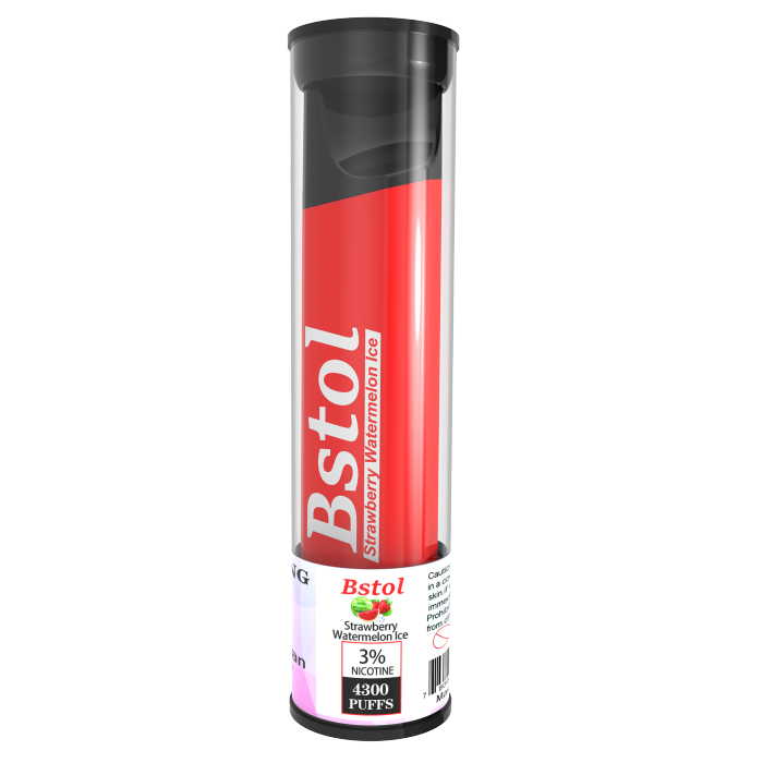 Bstol GEM Strawberry Watermelon Ice 4300puff Disposable Vape Device