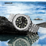 SEIZENN Automatic NH36 Mechanical Diving Watch 200M Men's All Steel bracelet Swiss Luminous