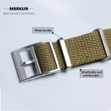 Metal Stailess Steel Waterproof Skin-friendly  Retro  Watchband Watch Accessories curved endlink