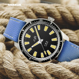 in stock Jan.Chinese original MERKUR Handwinding Mechanical  Retro Dress Watch 24 Rubis Chinese First Diver Watch Shipped