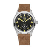 original watch FOD triangle  Pilot Enamel retro luminous dial manual mechanical watch man