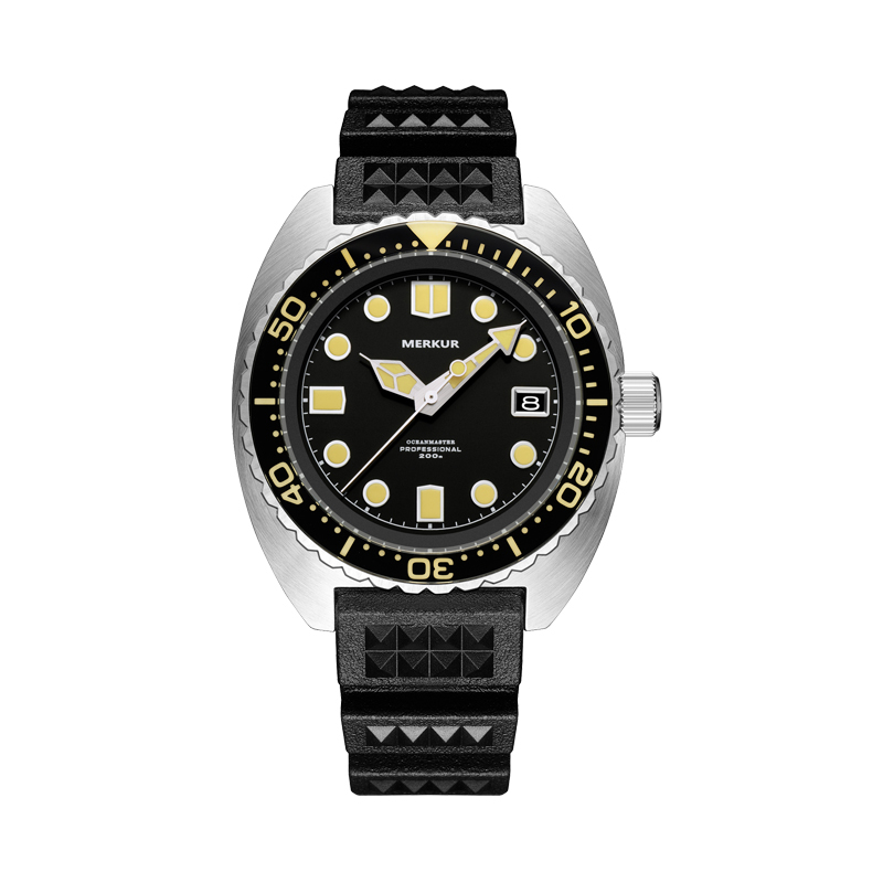 Merkur Diver Watch 200M Homage Of Vintage Men's Automatic Japan