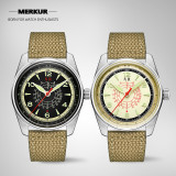 New MERKUR Sanggamryong Military Vintage  Watch Mechanical Mens Hand Watch retro