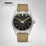 New MERKUR Serve the people  Vintage  50m Mechanical Mens handwind Watch Mens