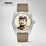 NEw Military 70s Original design Exquisite craftsmanship Handwind mechanical watch vinatge chinese Maozedong and Che Guevara Watch