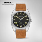 New Seizenn W10 WW2  retro Luminous casual manual mechanical watch steel Military watch Vintage Turtle case