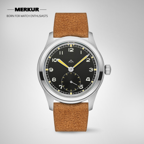 NEW WW2 broad arrow Dirty Dozen Seizenn watch male Mens WWII 12 Vintage Military Watch mechanical watch manual hand wind  luminous stain steel