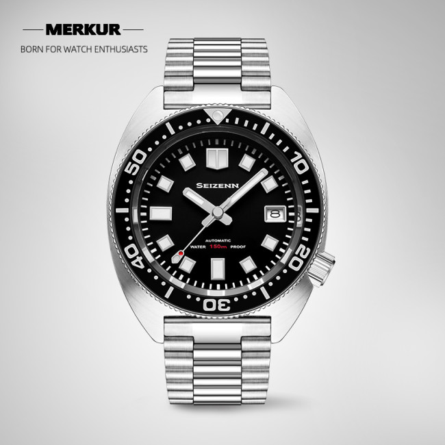 NEw SEIZENN Diver Watch 200M Homage Of Vintage  Men’s Automatic Japan Nh35 Sapphire Al Bezel MOD Watch