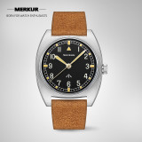 New Seizenn W10 WW2  retro Luminous casual manual mechanical watch steel Military watch Vintage Turtle case