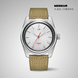 New Merkur  70s Sun dial Original design MERKUR Watch Chinese Vintage VCM Hand Wind Mechanical Great Wall