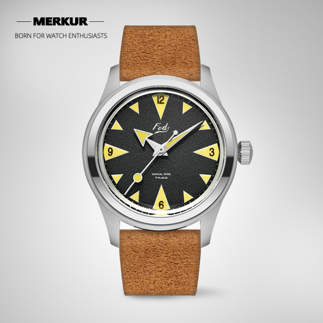 NEW FOD Skin diver Yatch  Handwinding Watch Vintage Inspired Mens Yatch watch