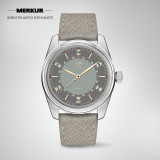 NEW MERKUR horologe casual manual mechanical watch steel watch Vintage Chinese Style
