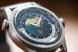 NEW MERKUR Dual Crown World Time Enamel Dial casual manual mechanical watch steel  watch Vintage Date Window