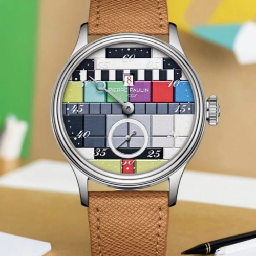 NEW Pierre Paulin Manual automatic mechanical watch for men's sapphire waterproof limited edition when the TV jumps