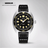 MERKUR OCEANMASTER 1000M Water Resist Big 47MM MONOBLOCK TUNA Original Design Sapphire Ceramic Bezel Japan NH35 Automatic Vinatge Homage Dive Men‘s Luxury Watch