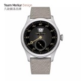 NEW Pierre Paulin Jumping Hour Automatic Seagull St17 mechanical watch steel  watch Vintage Date Window