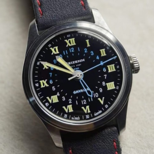 NEW  Fanzhi World War II W12, 24-hour automatic mechanical retro luminous watch for men