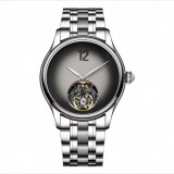 The New MERKUR Watch Steel Strip 20MM MERKUR Military Waterproof Men's and Women's Watch Diving Timing Tourbillon Retro Retro Pilot Watch Seagull 1963