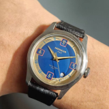 NEW MERKUR Year of Rabbit Limited 100  casual manual mechanical watch steel Military watch Vintage Date Window