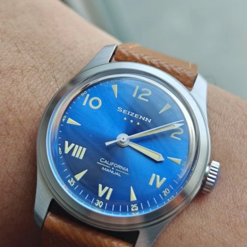 Fanzhi World War II W12 Retro Night Light All Steel Manual Watch