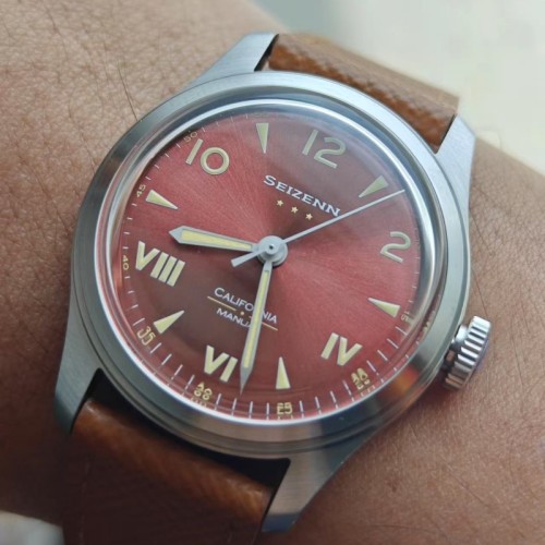 Fanzhi World War II W12 Retro Night Light All Steel Manual Watch