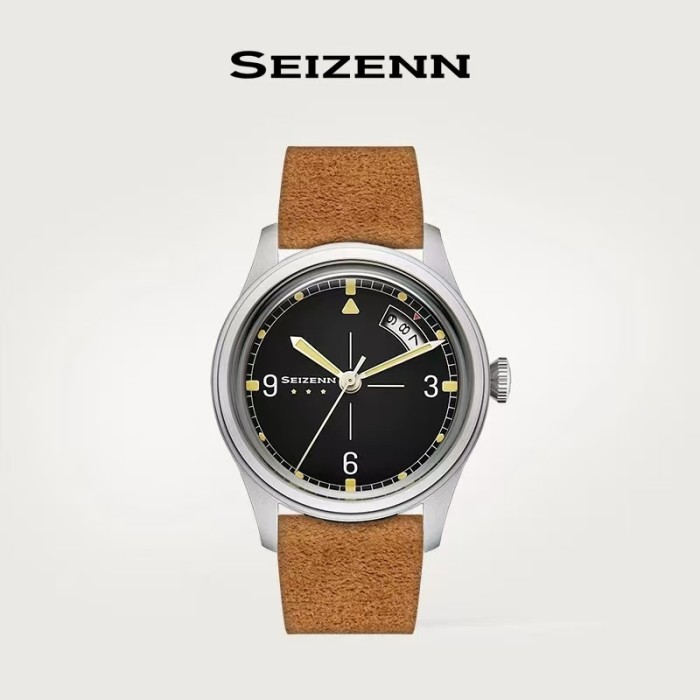 Fanzhi World War II W12 Retro Night Light All Steel Manual Watch