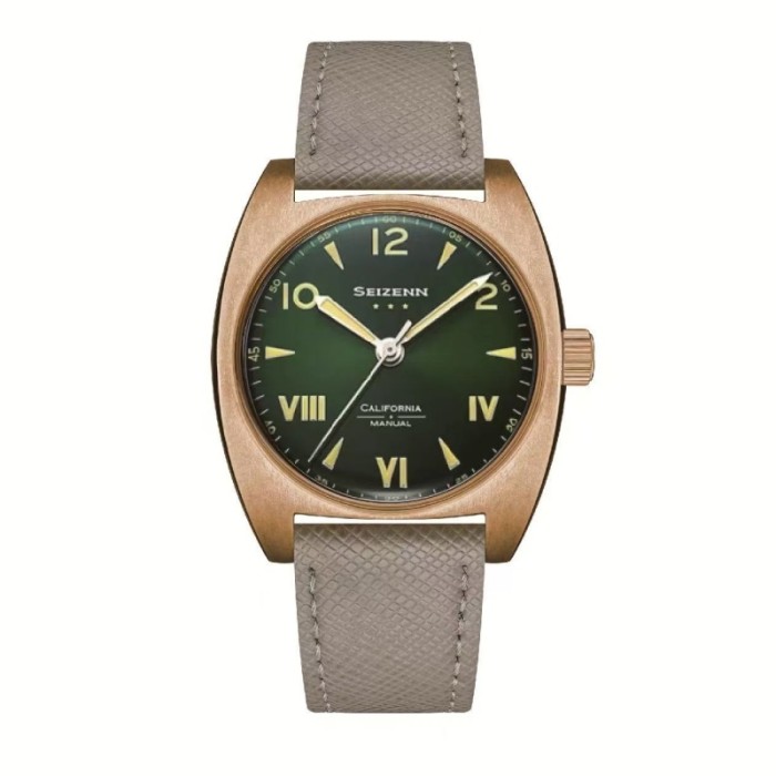 Bronze W10 Retro Night Light WWII Mechanical Watch Men's Watch