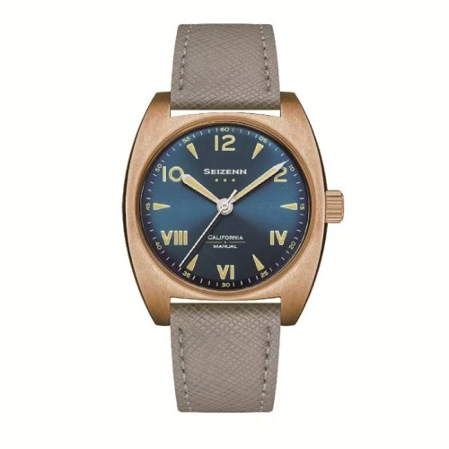 Bronze W10 Retro Night Light WWII Mechanical Watch Men's Watch