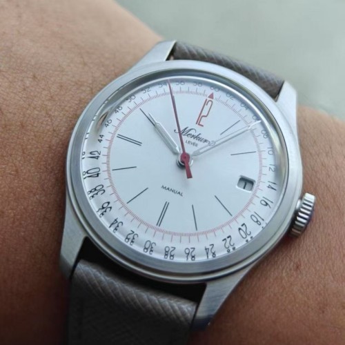 Track Cross Retro Casual Manual Mechanical Movement Watch Men