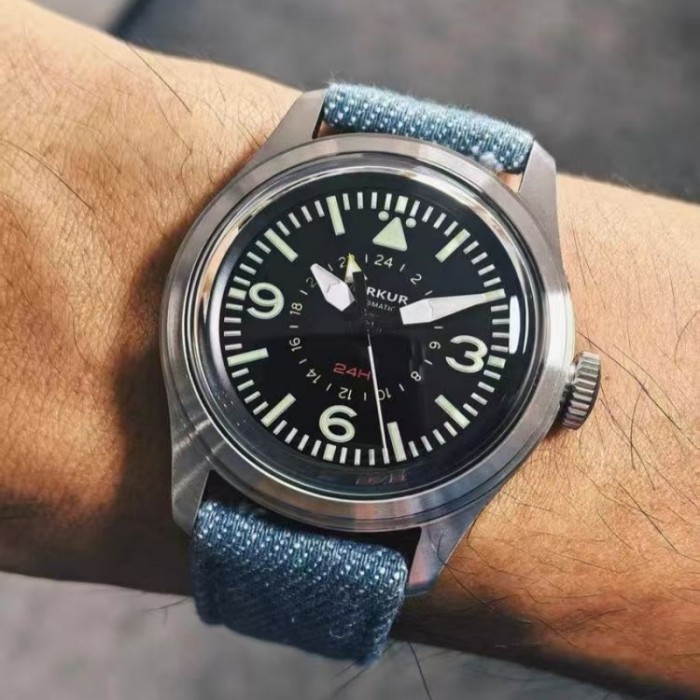 Fanzhi 24-hour pilot automatic mechanical luminous mechanical watch for men